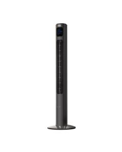 46" TWR FAN/RMT CHRC GRY